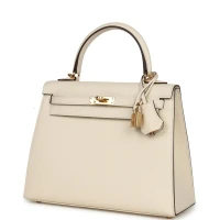 Hermes Kelly Sellier 25 Nata Epsom Gold Hardware Hermes Kelly Sellier 25 Nata Epsom Gold Hardware