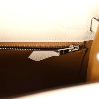 Hermes Kelly Sellier 25 Nata Verso Epsom Palladium Hardware Hermes Kelly Sellier 25 Nata Verso Epsom Palladium Hardware