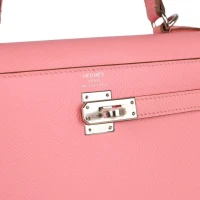 Hermes Kelly Sellier 25 Rose Confetti Epsom Palladium Hardware Hermes Kelly Sellier 25 Rose Confetti Epsom Palladium Hardware