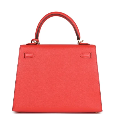 Hermes Kelly Sellier 25 Rose Jaipur Epsom Gold Hardware Hermes Kelly Sellier 25 Rose Jaipur Epsom Gold Hardware