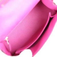 Hermes Kelly Sellier 25 Rose Pourpre Ostrich Palladium Hardware Hermes Kelly Sellier 25 Rose Pourpre Ostrich Palladium Hardware