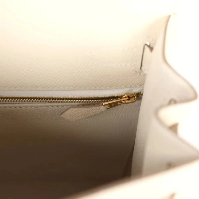 Hermes Kelly Sellier 28 Craie Epsom Gold Hardware Hermes Kelly Sellier 28 Craie Epsom Gold Hardware