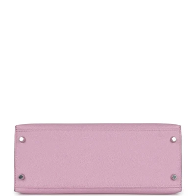 Hermes Kelly Sellier 28 Mauve Sylvestre Epsom Palladium Hardware Hermes Kelly Sellier 28 Mauve Sylvestre Epsom Palladium Hardware