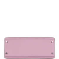 Hermes Kelly Sellier 28 Mauve Sylvestre Epsom Palladium Hardware Hermes Kelly Sellier 28 Mauve Sylvestre Epsom Palladium Hardware