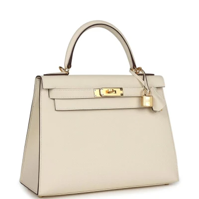 Hermes Kelly Sellier 28 Nata Epsom Gold Hardware Hermes Kelly Sellier 28 Nata Epsom Gold Hardware