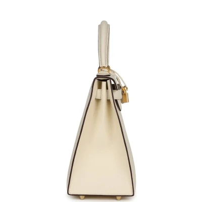 Hermes Kelly Sellier 28 Nata Epsom Gold Hardware Hermes Kelly Sellier 28 Nata Epsom Gold Hardware