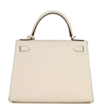 Hermes Kelly Sellier 28 Nata Epsom Gold Hardware Hermes Kelly Sellier 28 Nata Epsom Gold Hardware