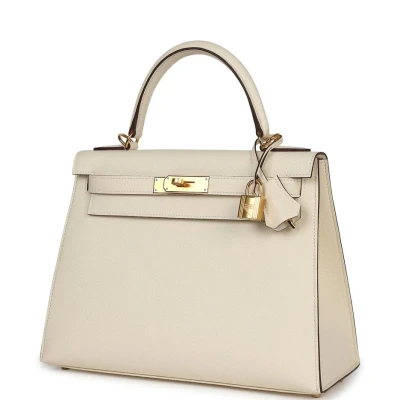 Hermes Kelly Sellier 28 Nata Epsom Gold Hardware Hermes Kelly Sellier 28 Nata Epsom Gold Hardware