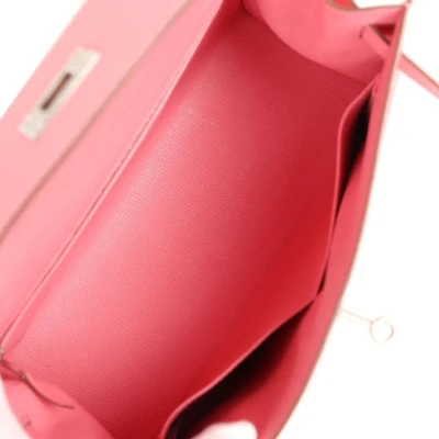 Hermes Kelly Sellier 28 Rose Confetti Epsom Palladium Hardware Hermes Kelly Sellier 28 Rose Confetti Epsom Palladium Hardware