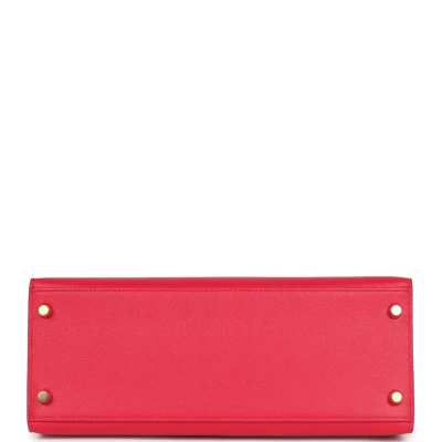 Hermes Kelly Sellier 28 Rose Extreme Epsom Gold Hardware Hermes Kelly Sellier 28 Rose Extreme Epsom Gold Hardware