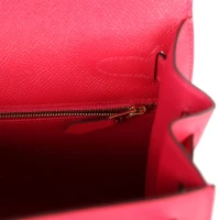 Hermes Kelly Sellier 28 Rose Extreme Epsom Gold Hardware Hermes Kelly Sellier 28 Rose Extreme Epsom Gold Hardware