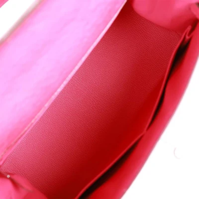 Hermes Kelly Sellier 28 Rose Tyrien Ostrich Palladium Hardware Hermes Kelly Sellier 28 Rose Tyrien Ostrich Palladium Hardware