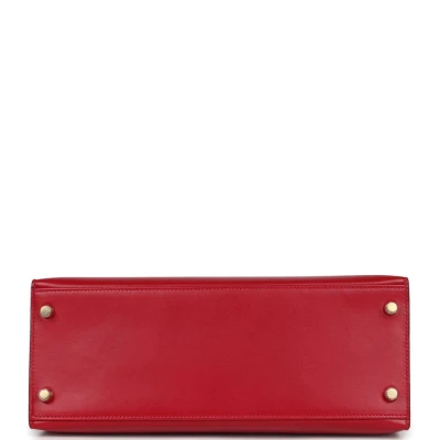 Hermes Kelly Sellier 28 Rouge Vif Tadelakt Gold Hardware Hermes Kelly Sellier 28 Rouge Vif Tadelakt Gold Hardware
