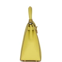 Hermes Kelly Sellier 28 Soufre Epsom Gold Hardware Hermes Kelly Sellier 28 Soufre Epsom Gold Hardware