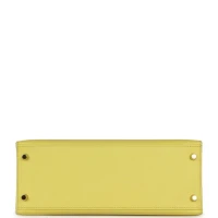 Hermes Kelly Sellier 28 Soufre Epsom Gold Hardware Hermes Kelly Sellier 28 Soufre Epsom Gold Hardware