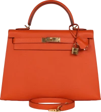 Hermes Kelly Sellier 32 Feu Epsom Gold Hardware Hermes Kelly Sellier 32 Feu Epsom Gold Hardware