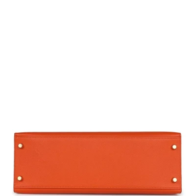 Hermes Kelly Sellier 32 Feu Epsom Gold Hardware Hermes Kelly Sellier 32 Feu Epsom Gold Hardware