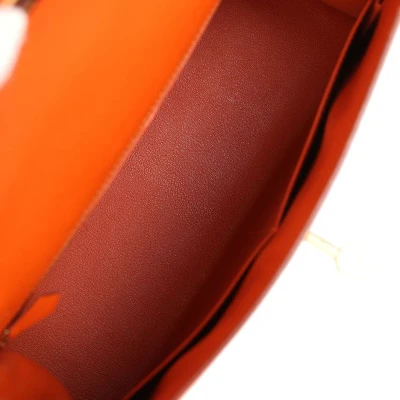 Hermes Kelly Sellier 32 Feu Epsom Gold Hardware Hermes Kelly Sellier 32 Feu Epsom Gold Hardware