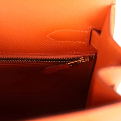 Hermes Kelly Sellier 32 Feu Epsom Gold Hardware Hermes Kelly Sellier 32 Feu Epsom Gold Hardware