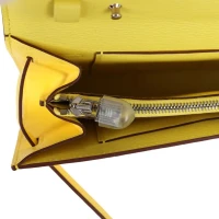 Hermes Kelly To Go Wallet Jaune Citron Ostrich Palladium Hardware Hermes Kelly To Go Wallet Jaune Citron Ostrich Palladium Hardware