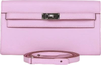 Hermes Kelly Wallet To Go Mauve Sylvestre Epsom Palladium Hardware Hermes Kelly Wallet To Go Mauve Sylvestre Epsom Palladium Hardware