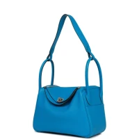 Hermes Lindy 26 Bleu Zanzibar Verso Clemence Palladium Hardware Hermes Lindy 26 Bleu Zanzibar Verso Clemence Palladium Hardware