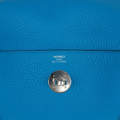 Hermes Lindy 26 Bleu Zanzibar Verso Clemence Palladium Hardware Hermes Lindy 26 Bleu Zanzibar Verso Clemence Palladium Hardware