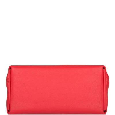 Hermes Mini 24/24 Bag Rouge de Coeur Evercolor and Swift Gold Hardware Hermes Mini 24/24 Bag Rouge de Coeur Evercolor and Swift Gold Hardware