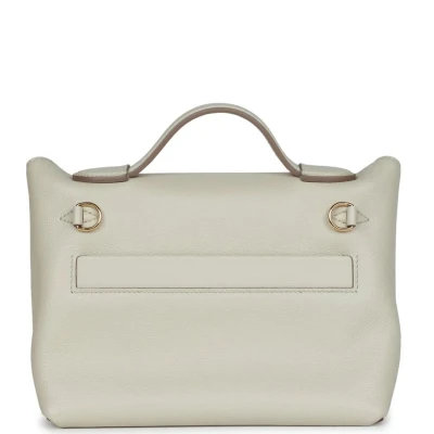 Hermes Mini 24/24 Beton Evercolor and Swift Gold Hardware Hermes Mini 24/24 Beton Evercolor and Swift Gold Hardware