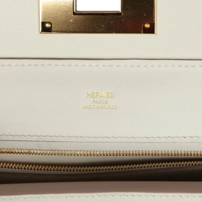 Hermes Mini 24/24 Beton Evercolor and Swift Gold Hardware Hermes Mini 24/24 Beton Evercolor and Swift Gold Hardware