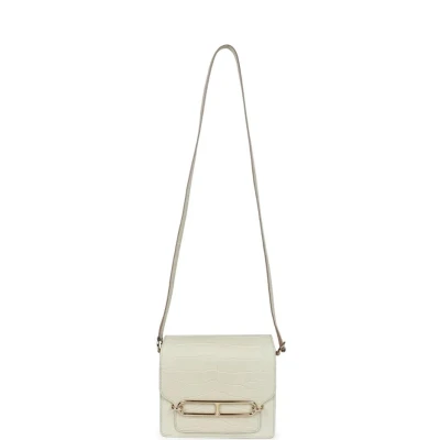 Hermes Mini Sac Roulis Beton Matte Alligator Permabrass Hardware