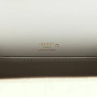 Hermes Mini Sac Roulis Beton Matte Alligator Permabrass Hardware