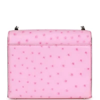 Hermes Mini Verrou Chaine Bag Bubblegum Ostrich Palladium Hardware Hermes Mini Verrou Chaine Bag Bubblegum Ostrich Palladium Hardware