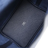 Hermes Picotin Lock 18 Bleu Nuit Clemence Palladium Hardware Hermes Picotin Lock 18 Bleu Nuit Clemence Palladium Hardware