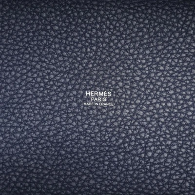 Hermes Picotin Lock 18 Bleu Nuit Clemence Palladium Hardware Hermes Picotin Lock 18 Bleu Nuit Clemence Palladium Hardware