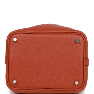 Hermes Picotin Lock 18 Cuivre Clemence Palladium Hardware