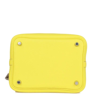 Hermes Picotin Lock 18 Lime Clemence Palladium Hardware