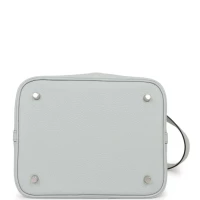 Hermes Picotin Lock 22 Bleu Pale Clemence Palladium Hardware Hermes Picotin Lock 22 Bleu Pale Clemence Palladium Hardware