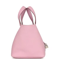 Hermes Picotin Lock 22 Mauve Sylvestre Clemence Palladium Hardware Hermes Picotin Lock 22 Mauve Sylvestre Clemence Palladium Hardware