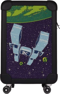Hermes R.M.S. Odyssey Cabine 55 Rolling Suitcase Multicolor Canvas Hermes R.M.S. Odyssey Cabine 55 Rolling Suitcase Multicolor Canvas