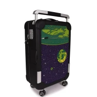 Hermes R.M.S. Odyssey Cabine 55 Rolling Suitcase Multicolor Canvas Hermes R.M.S. Odyssey Cabine 55 Rolling Suitcase Multicolor Canvas