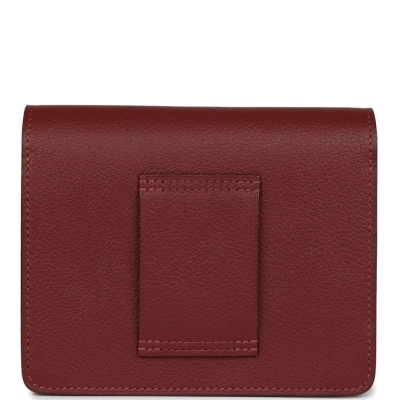 Hermes Roulis Slim Wallet Bi-Color Rouge H/Rose Azalee Evercolor Palladium Hardware Hermes Roulis Slim Wallet Bi-Color Rouge H/Rose Azalee Evercolor Palladium Hardware