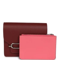 Hermes Roulis Slim Wallet Bi-Color Rouge H/Rose Azalee Evercolor Palladium Hardware Hermes Roulis Slim Wallet Bi-Color Rouge H/Rose Azalee Evercolor Palladium Hardware