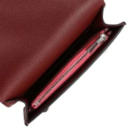 Hermes Roulis Slim Wallet Bi-Color Rouge H/Rose Azalee Evercolor Palladium Hardware Hermes Roulis Slim Wallet Bi-Color Rouge H/Rose Azalee Evercolor Palladium Hardware