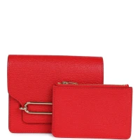 Hermes Roulis Slim Wallet Rouge de Coeur Chevre Gold Hardware Hermes Roulis Slim Wallet Rouge de Coeur Chevre Gold Hardware
