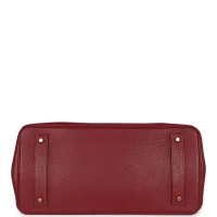 Hermes Shoulder Birkin 42 JPG Rouge H Clemence Gold Hardware Hermes Shoulder Birkin 42 JPG Rouge H Clemence Gold Hardware