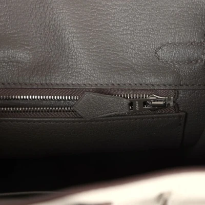 Hermes Special Order (HSS) Birkin 25 Beton and Etain Togo Brushed Palladium Hardware Hermes Special Order (HSS) Birkin 25 Beton and Etain Togo Brushed Palladium Hardware