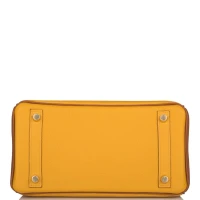 Hermes Special Order (HSS) Birkin 25 Jaune Ambre and Gold Togo Permabrass Hardware Hermes Special Order (HSS) Birkin 25 Jaune Ambre and Gold Togo Permabrass Hardware