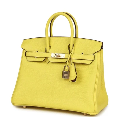 Hermes Special Order (HSS) Birkin 25 Lime Verso Clemence Rose Gold Hardware Hermes Special Order (HSS) Birkin 25 Lime Verso Clemence Rose Gold Hardware