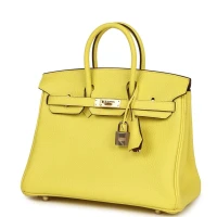 Hermes Special Order (HSS) Birkin 25 Lime Verso Clemence Rose Gold Hardware Hermes Special Order (HSS) Birkin 25 Lime Verso Clemence Rose Gold Hardware